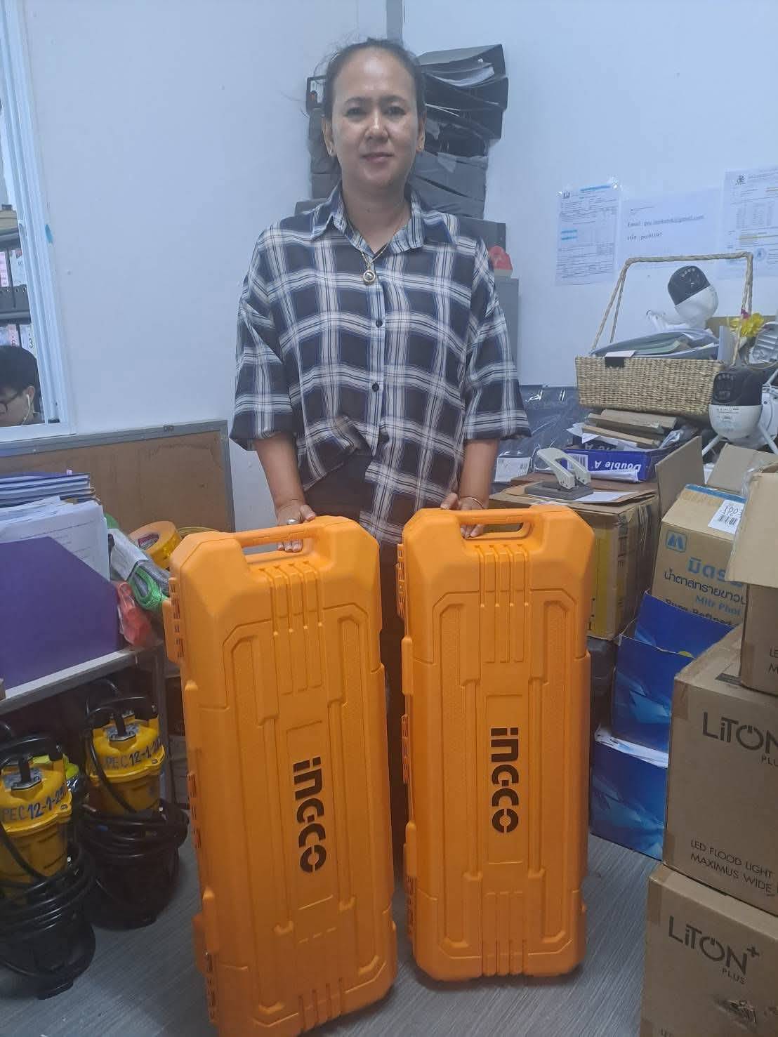 ส่งเครื่องสกัดงานเช่า โครงการสะพานปทุมธานี–สามโคก